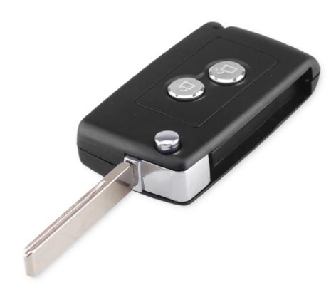 For Peugeot modified 2 button remote key blank
with HU83 blade