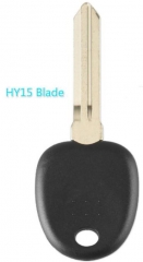 For Hyundai transponder key blank with HY15 blade