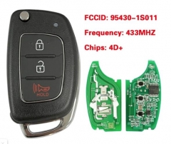 For Hyundai Flip Key 3- Button Part No 95430-1s011