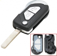 For Peugeot 2 buttion key blank with VA2 blade
