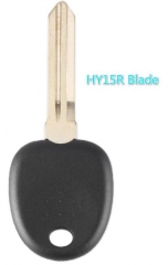 For Hyundai transponder key blank with HY15R blade