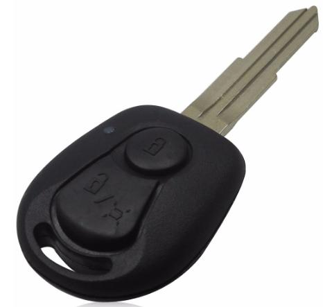 For Ssangyong 2 button remote key blank
