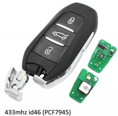 DS Smart Remote Key 433MHz 7945 Chip for Peugeot 5