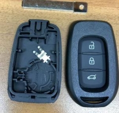 For Renault 3 Buttons remote key with VA2 blade