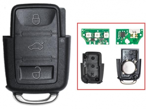 For VW 3 Button remote control
1J0 959 753 N