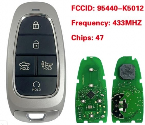 For Hyundai Santa Cruz Smart Proximity 2021 2023 P/N: 95440-K5012