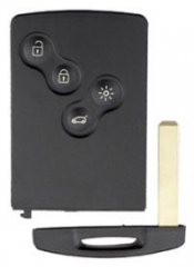 For Renault 4 button remote
key blank