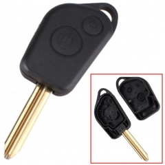 For Peugeot 2 button remote 
key blank (with batte