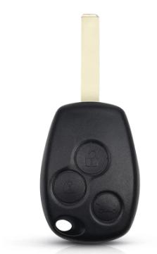 For Renault 3 buttons remote key with 433MHZ ,7961M chip