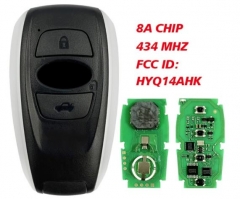 For subaru 3 buttons keyless remote key with 433MH