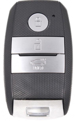 For Kia 3 button remote key shell with key blade