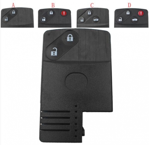 For Mazda 2 button key blank without blade
