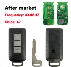 3Btn Smart Remote Key Fob 433Mhz PCF7938(47) for M