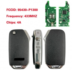 Original PCB Flip remote key For KIA SPORTAGE V (N