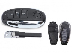 for VW Touareg 3 button remote key blank