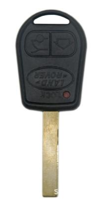 For Landrover 3 button remote key blank with 2 track blade