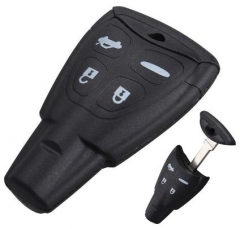 For SAAB 4 soft buttons remote key shell original 