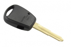 For kia 1 button remote key blank with left blade