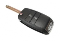 For KIA 2 button flip remote key blank with right 