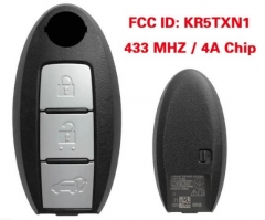 For Nissan Qashqai 2021 Smart Key Remote 3 Buttons