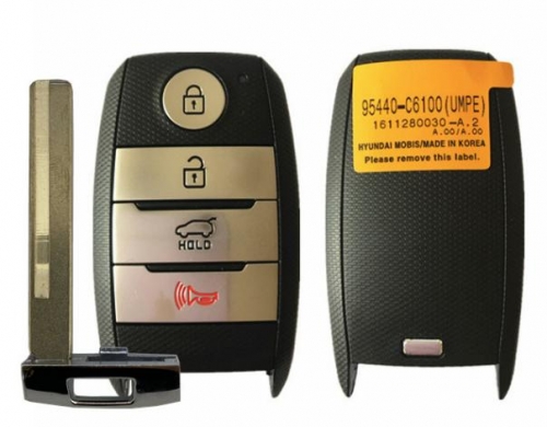 For KIA Sorento Genuine Smart Key Remote 2017 4 Buttons 433MHz 95440-C6100