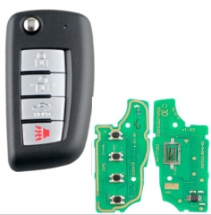 For Nissan 4 button 
remote key with 315mhz   elec