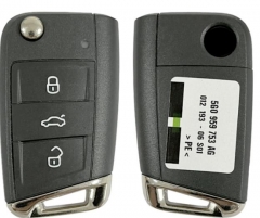 5G6959752AG Auto Smart Remote 3B ASK 433MHz ID48 C