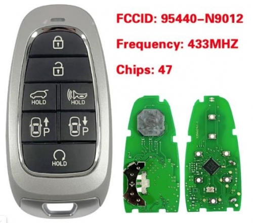 For Hyundai Staria 2022 Smart Remote Key 7 Buttons 433MHz 47 chip 95440-N9012