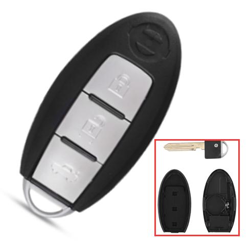 For Nissan 3 button remote 
key blank for new model