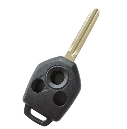 For subaru 3 button 
remote key blank