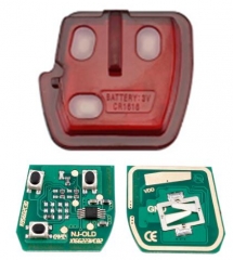 For Mitsubishi 3 button remote key with 433mhz