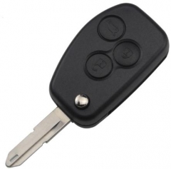 For Renault 3 button remote modified  flip key 
sh