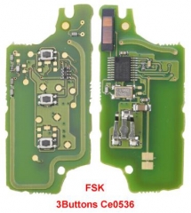 FSK Key Board for Peugeot 207 208 307 308 408 Part