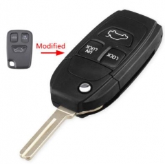 For Volvo 3 button flip remote 
 key shell