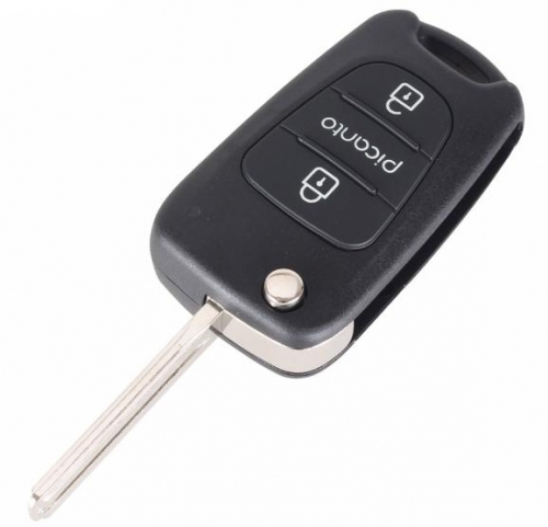 For Kia Picanto Fob Car Keys Blank Case  shell