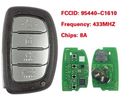 For Hyundai Sonata 2018 Genuine Smart Remote Key 433MHz 95440-C1610