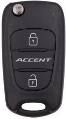 For hyundai ACCENT 3 button
 flip key blank