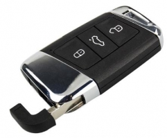 for VW 3 Button remote key blank  with  blade