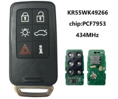 Smart Key for Volvo 6 Buttons 434MHz PCF7953 KR55W