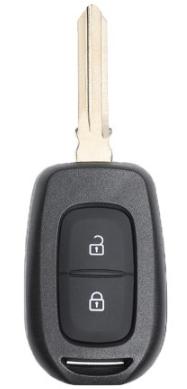 For Renault 2 button remote key blank  with HU136 blade