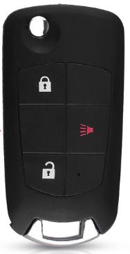 For Nissan 2+1 button modified remote key blank