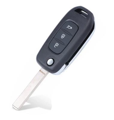 For Renault 3 Button flip remote
PCF7961 4A  chip-434MHZ with VA2 blade