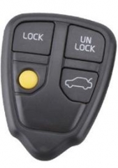 For Volvo 3+1 buttons key shell