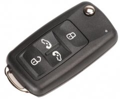 for VW 5 button remote  key shell