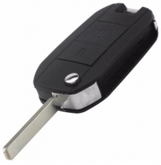 For peugeot  2 button remote key blank with VA2 bl