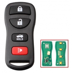 For nissan 3+1 buton remote
with 315mhz
 
NIS012 K