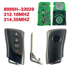 For Lexus ES350 2018+ Smart Key, 4Buttons 8990H-33