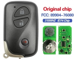 2011 for  Lexus CT200h Smart Key 3B FCC# HYQ14AAB 