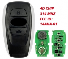 Key for Subaru 2014 BRZ, l-egacy, 2014-, 2015 Impr