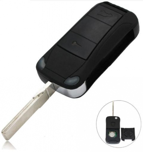 For Porshe Cayenne 2 button remote key with PCF7946AT(HITAG2)
with 433mhz
&LED light